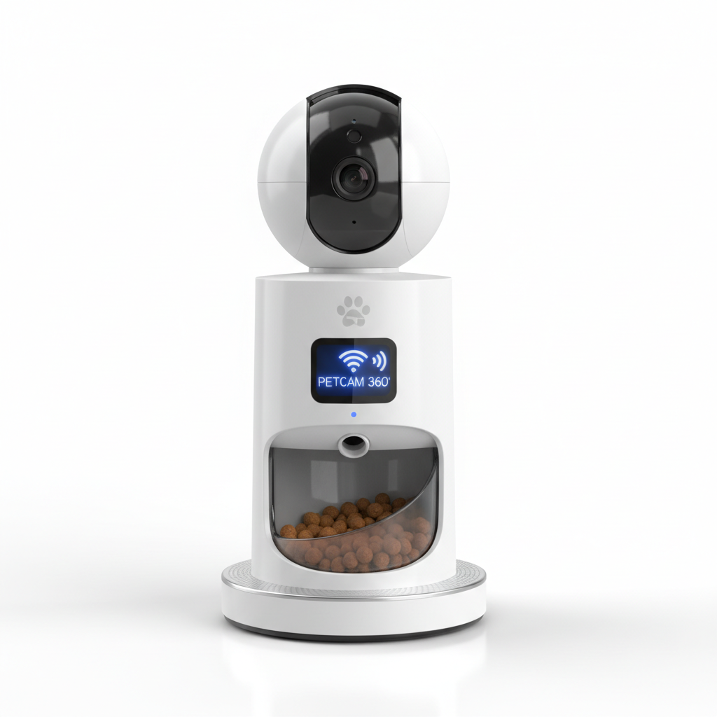 Caméra Surveillance Animaux Wi-Fi 360°