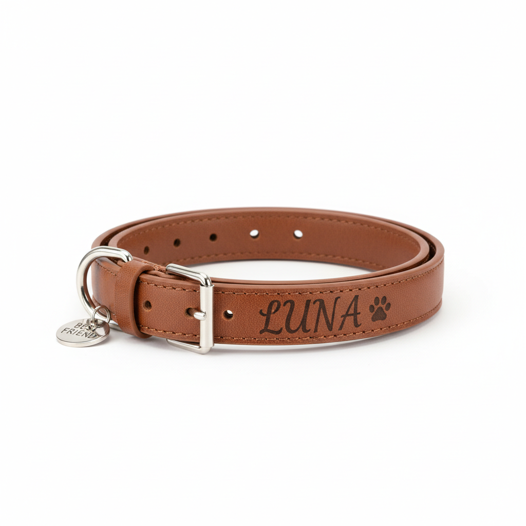 Collier Personnalisé Gravé pour Chien et Chat