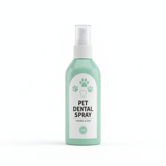 Spray dentaire sans brossage pour chien et chat