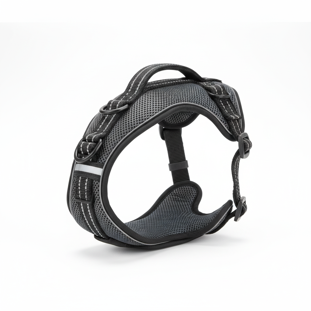 Harnais Réfléchissant Anti-Traction pour Chien