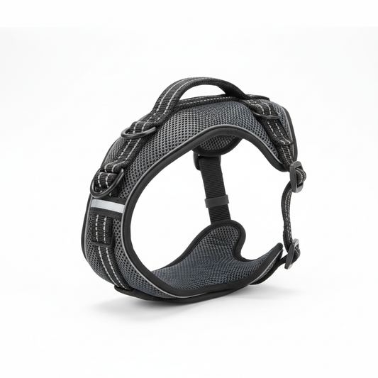 Harnais Réfléchissant Anti-Traction pour Chien