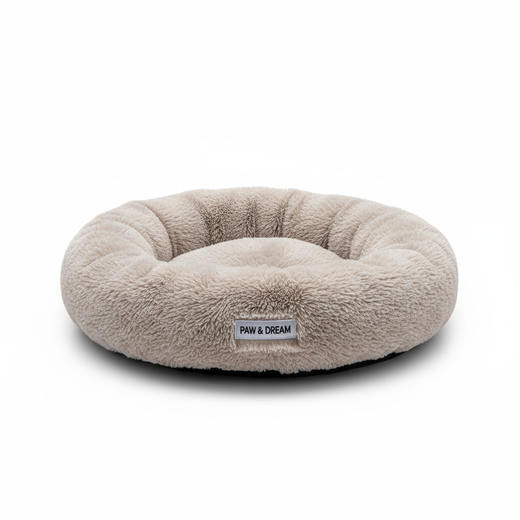 Lit Douillet Rond pour Chat