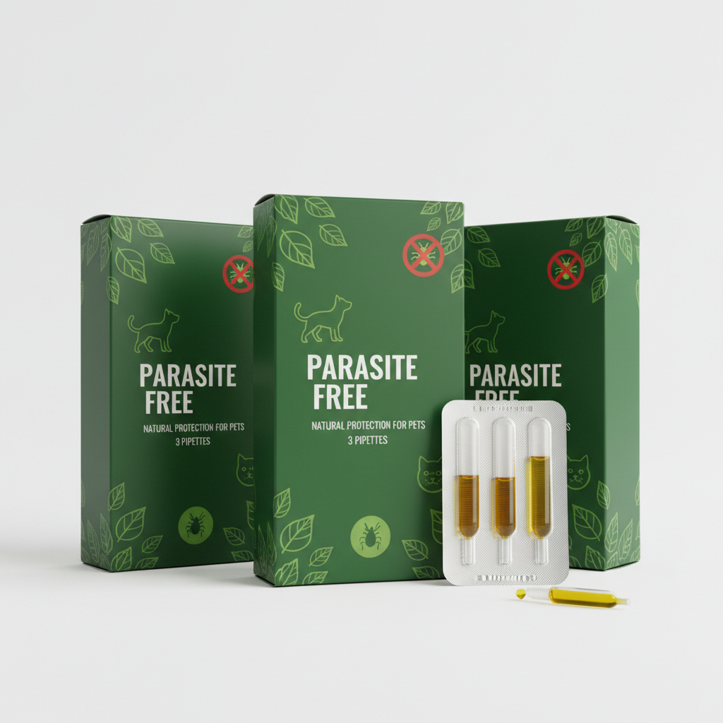 Pipettes antiparasitaires naturelles pour chien et chat
