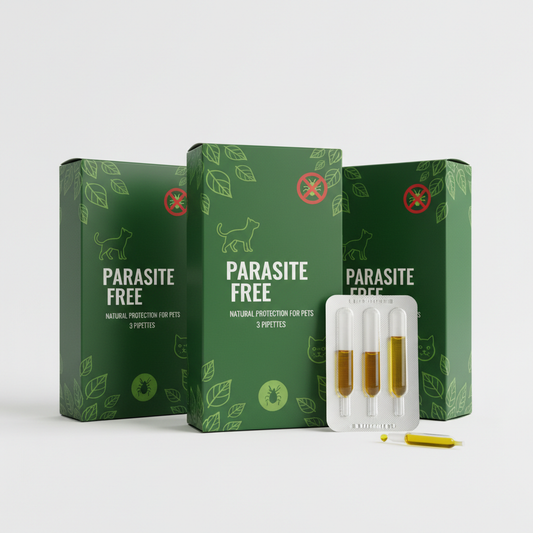 Pipettes antiparasitaires naturelles pour chien et chat