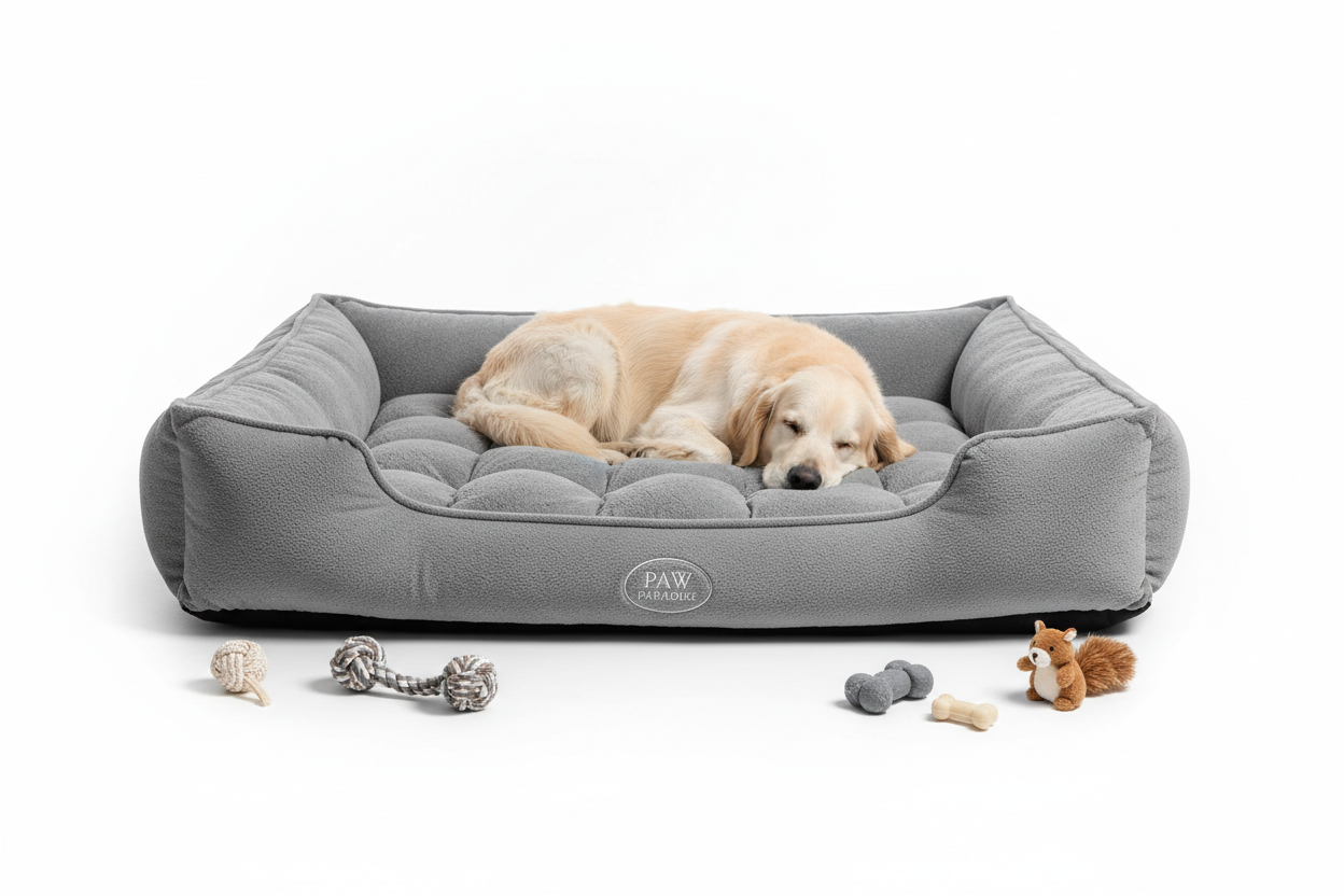 Lit Douillet HOOPET — Thermique & Moelleux | Chien & Chat Toutes Tailles