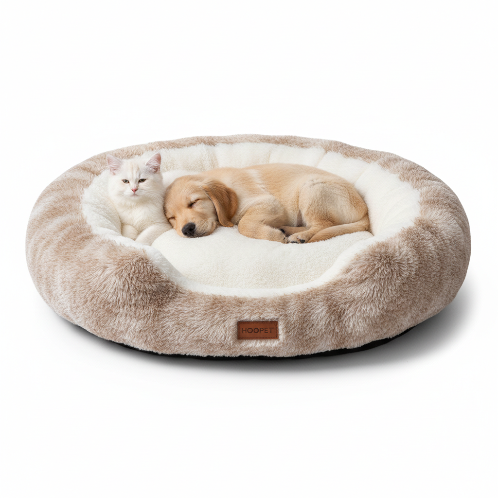 Lit Douillet HOOPET — Thermique & Moelleux | Chien & Chat Toutes Tailles