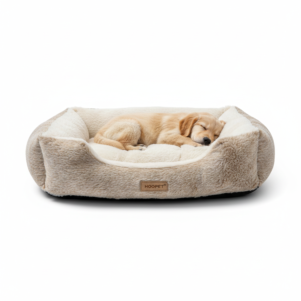 Lit Douillet HOOPET — Thermique & Moelleux | Chien & Chat Toutes Tailles